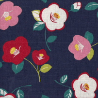 Motif du cam&eacute;lia Tsubaki - source : Polina Couture