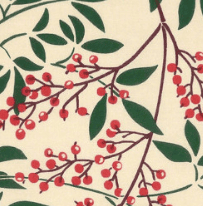 Motif du bambou sacr&eacute; Nanten - source : Polina Couture