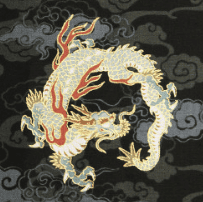 Motif ryu, le dragon - source : Polina Couture
