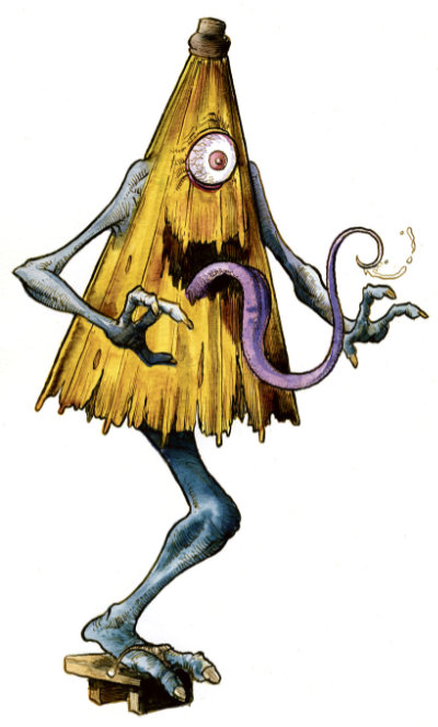 Tsukumogami, le yokai cr&eacute;&eacute; &agrave; partir d&rsquo;un objet, ici le c&eacute;l&egrave;bre parapluie &mdash; source journal du Japon