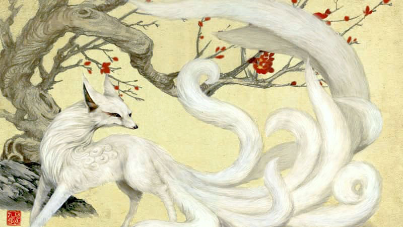 Kitsune, le yokai &agrave; la forme de renard
