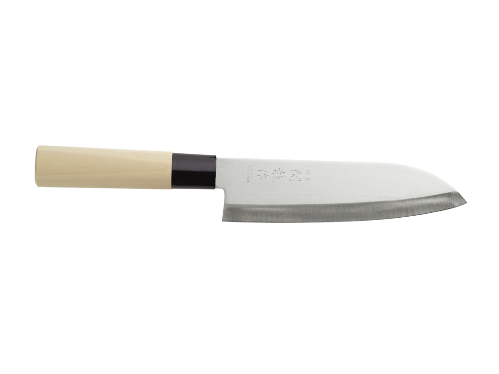 couteau japonais polyvalent santoku de chez Sekiryu