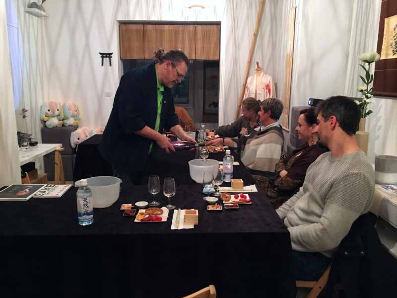 séminaire sur les saké de Gifu à Konjaku