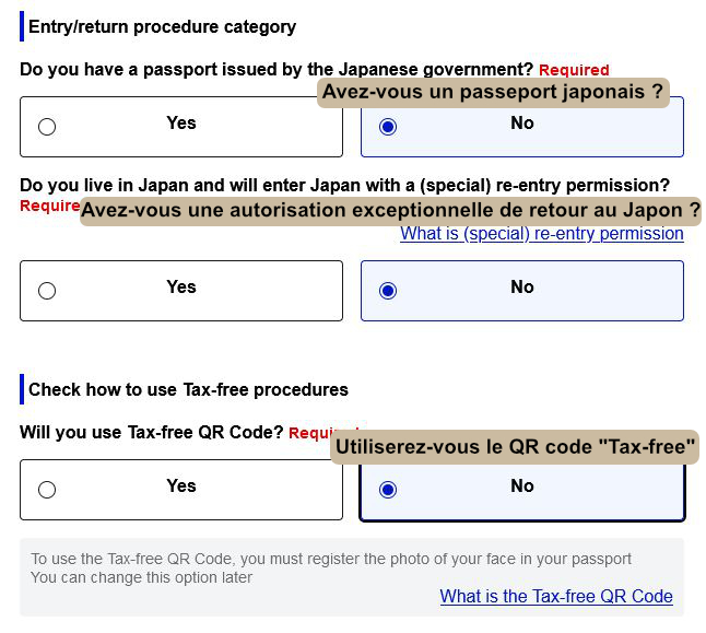 s'identifier sur Visit Japan Web - écran 1