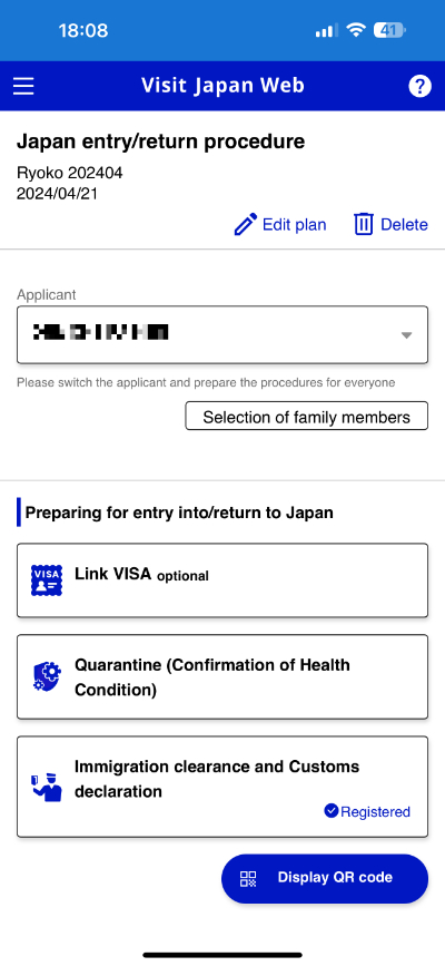 Utiliser Visit Japan Web : comment afficher son QR Code