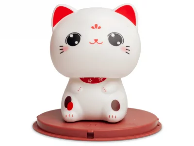 Manekineko solaire t&ecirc;te ronde