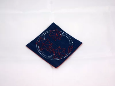 Dessous de vase Sashiko