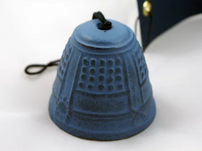Furin - Cloche à vent 45mm bleu clair
