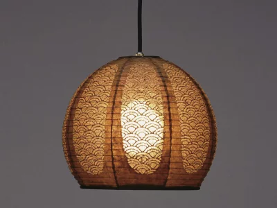 Lampe FORES Pendant caramel 30x27 TP-1052
