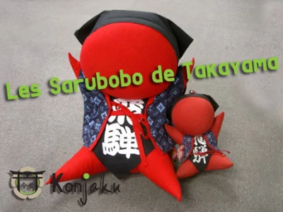 Les Sarubobo de Takayama