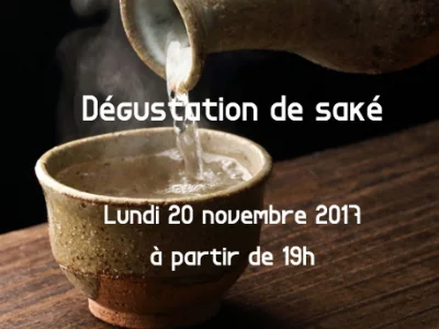 Dégustation guidée de saké