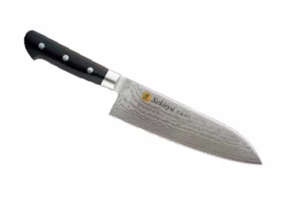 Couteau Damas Santoku 180mm