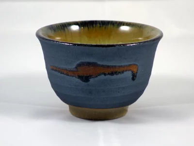 Tasse bicolore Ichikyu bleu/cuivre