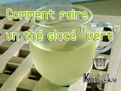 Comment fabriquer un thé glacé avec du thé vert japonais