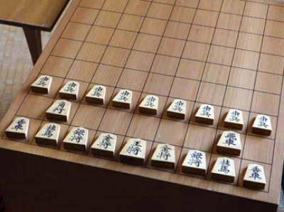 disposition de départ des pièces au shogi