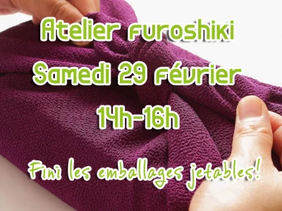 Atelier furoshiki le 29 février