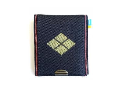 Porte-monnaie / porte-carte tatami beri - blason takeda