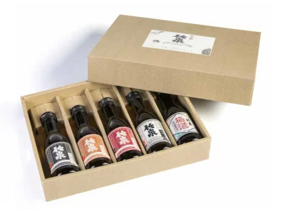 Coffret découverte du saké Chikusen - Junmai, Ginjo, Daiginjo