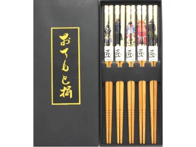 Lot 5 paires de baguettes "Samouraï"