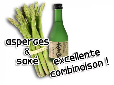 Promo saké - asperges