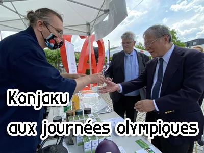 Konjaku à la journée olympique de Colmar