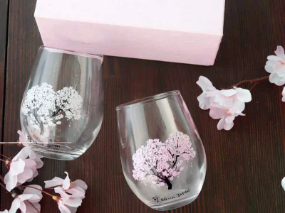 Paire de verres sakura thermoréactifs