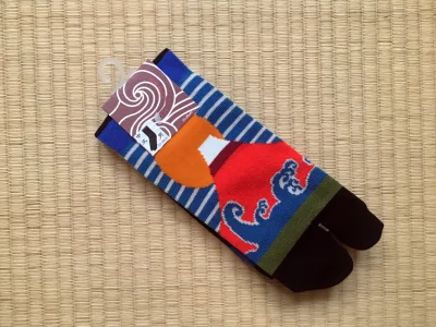 Chaussettes tabi Fujisan design 25-28cm