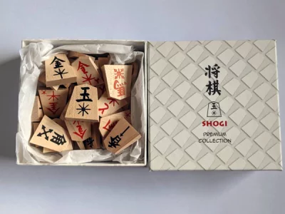 Pièces de Shogi d'initiation avec flèches