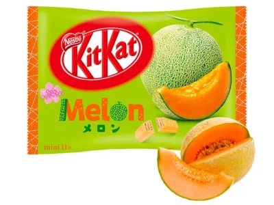 Kit-kat mini melon