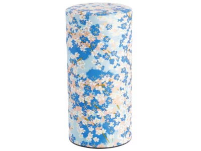 Boite à thé 200g sakura bleue