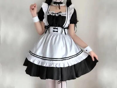 Cosplay de Maid coloris au choix