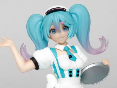 Figurine Vocaloid - Hatsune Miku serveuse de Café