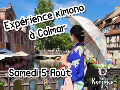 En Kimono à Colmar