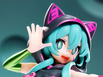 Figurine Vocaloid - Hatsune Miku Live Stage