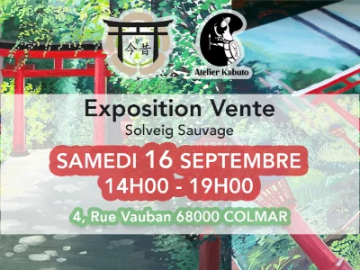 Exposition - Vente Solveig Sauvage | 16 Septembre 2023
