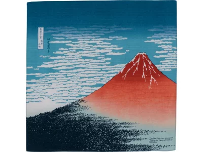 Furoshiki Ukiyoe Akafuji Hokusai | 48 cm