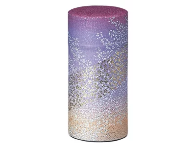 Boite à thé 200g sakura fond violet