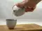 Théière "kyusu" hagiyaki "Sorairo"