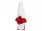 Furoshiki rouge/blanc Hexagone | 70cm