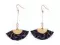 Boucles d'oreille washi éventails