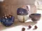 Coffret 5 tasses coupe ronde coloris variés