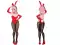 Figurine Super Sonico - Super Sonico Bicute Bunnies Red Rabbit