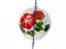 Furin en verre "Camelias"