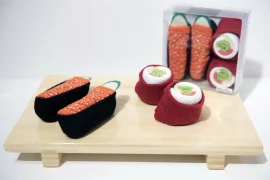 Sushi sock Kids - Calfornia roll + Sushi Saumon