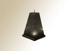 Lampe FORES LED pyramide noire LS-112