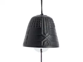 Furin - Cloche à vent 45mm Noire