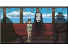 Tableau bois Ghibli - Voyage de Chihiro