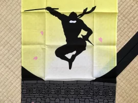 Tenugui décoratif "Ninja"