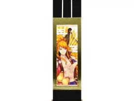 Kakejiku style manga 15x53cm Oda Nobunaga & Kicho