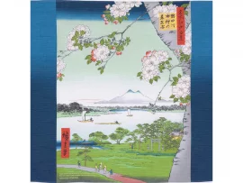 Furoshiki Le Sanctuaire Suijin | Ukiyoe | 48cm
